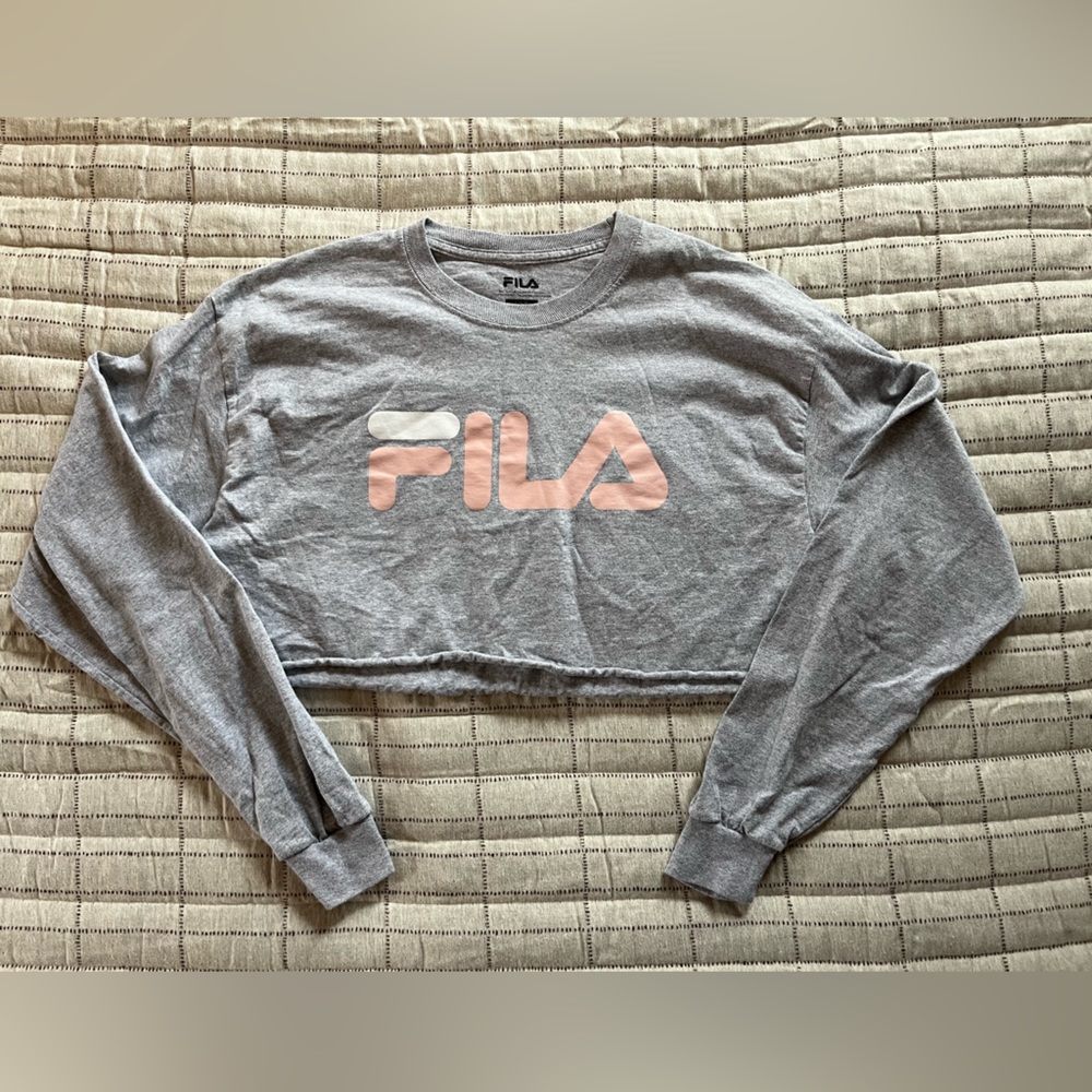 Fila Women’s (L) Cropped Long Sleeve